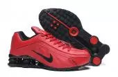 nike shox r4 homme 2020 pas cher r427 red black